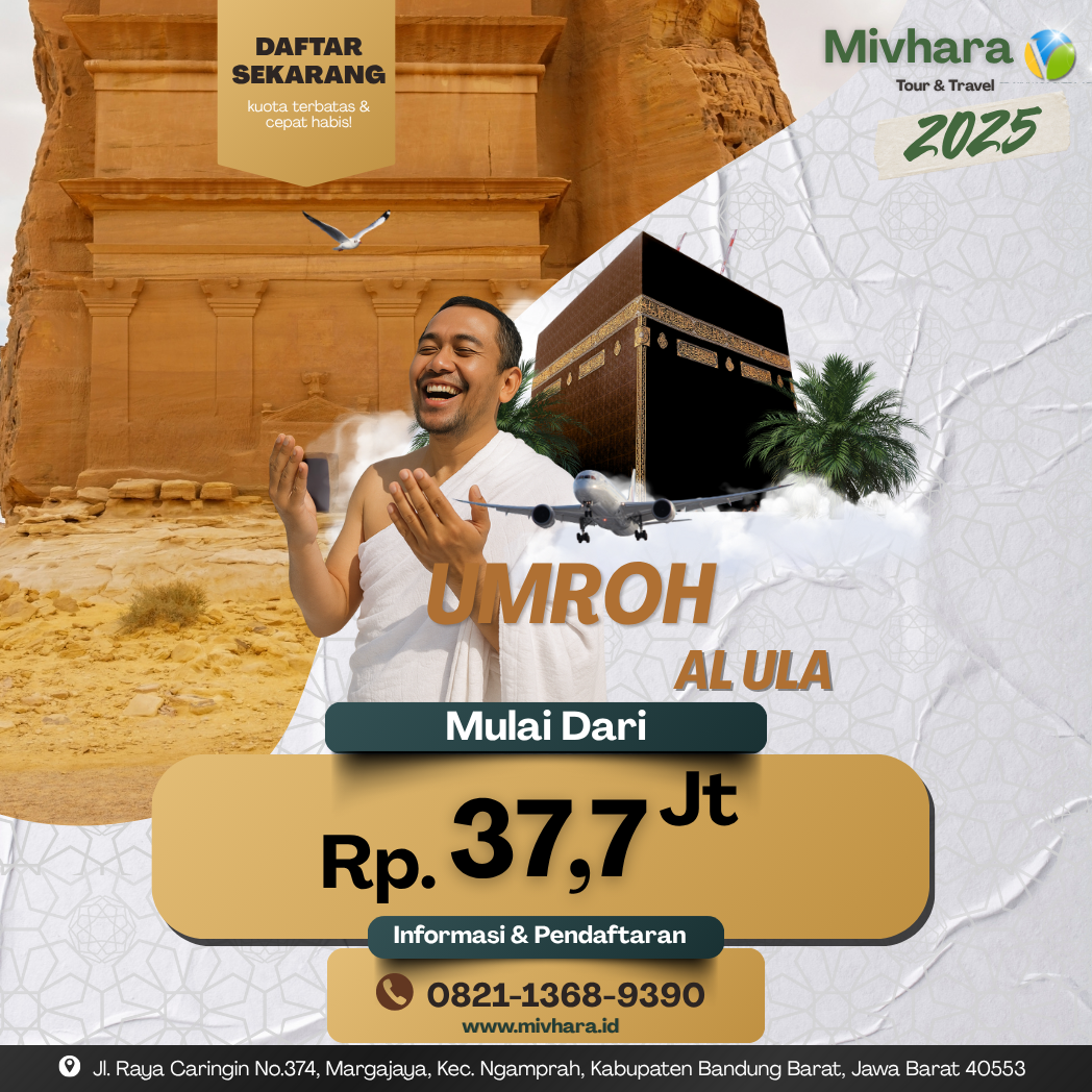 Umroh Plus Al ula bandung